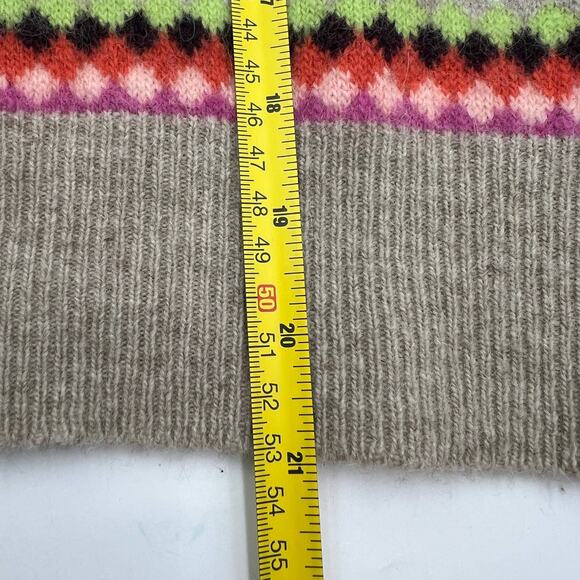 Tommy Hilfiger Wool Multi Color Turtleneck Knit Sweater - Picture 6 of 7